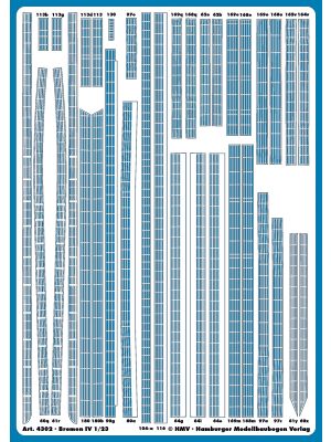 Lasercut-Detailset für Bremen IV