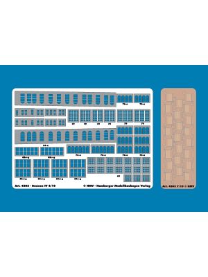 Lasercut-Detailset für Bremen IV Inneneinrichtung