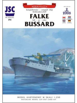 Deutsches Schleuderschiff Falke oder Bussard