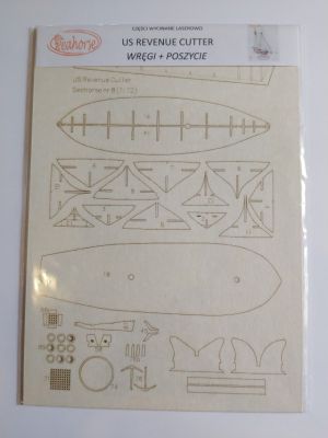 Lasercutsatz für US Revenue Cutter 1815