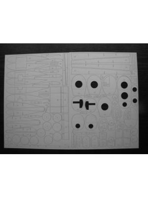 Lasercutset Junkers Ju-86 A1