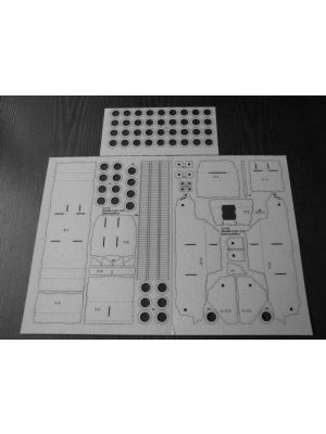 Lasercutset Russischer Panzer SU-76i