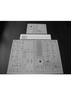 Lasercutset Britischer Panzer A12 MATILDA II MK II