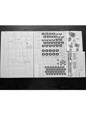 Lasercutsatz für BR-52 Kriegslok 1:45