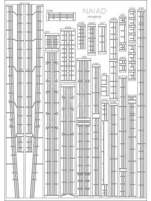 HMS Naiad Lasercut Reling