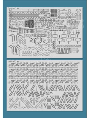 Lasercutsatz Details für Nagato