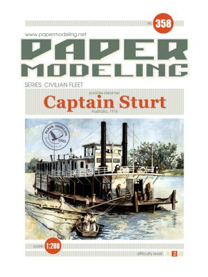 Australischer Raddampfer Captain Sturt