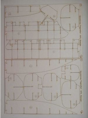 Lasercutsatz für Le Redoutable