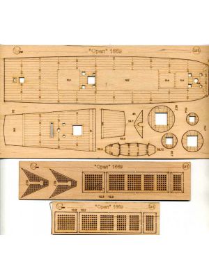 Gravierte Decks für USS Saginaw