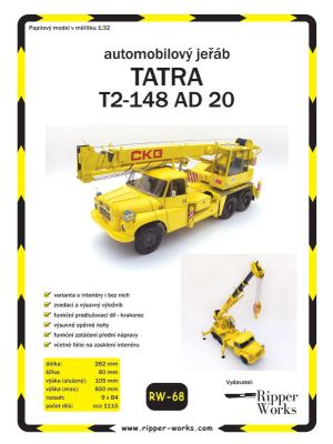 Autokran Tatra T2-148 AD 20