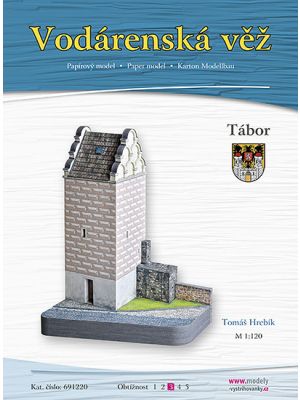 Wasserturm in Tabor, Tschechien