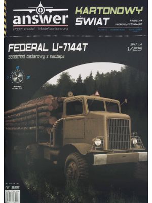 Federal (Autocar) U-7144 T Holztransporter