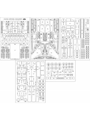 Lasercutsatz Spanten für F/A-18 E