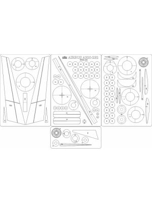 Lasercutsatz Spanten für A320-232 