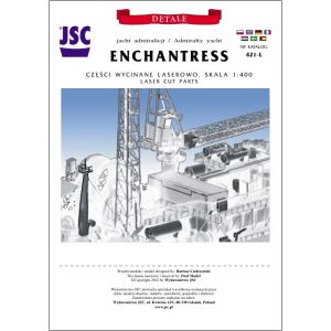 Lasercutsatz für HMS Enchantress