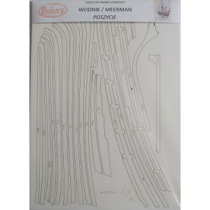 Lasercutsatz Planken für Wodnik (Meerman) 1623