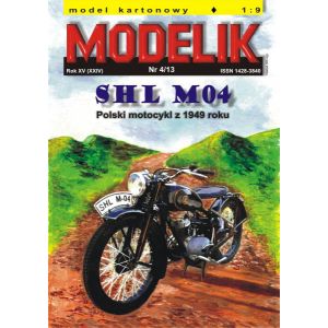 Polnisches Motorrad SHL M04