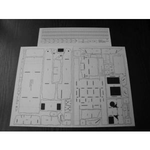 Lasercutset Sturmgeschütz IV (SdKfz. 163)