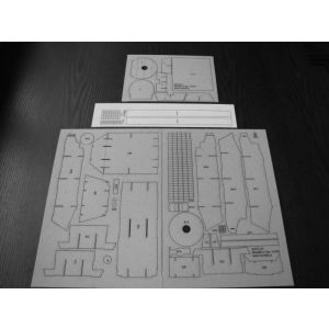 Lasercutset Britischer Panzer A12 MATILDA II MK II