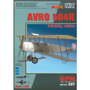 Doppeldecker Avro 504 K mit polnischer Kennung