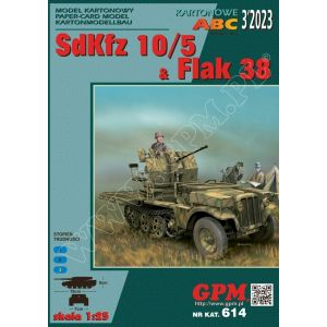 DEMAG SdKfz 10/5 mit Flak 38