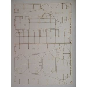 Lasercutsatz für Le Redoutable