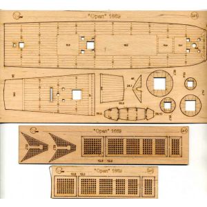 Gravierte Decks für USS Saginaw