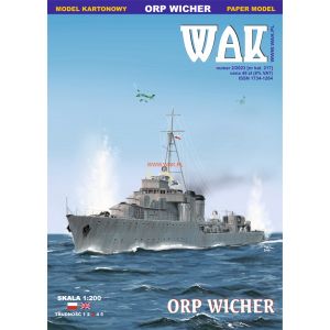 Polnischer Zerstörer ORP Wicher