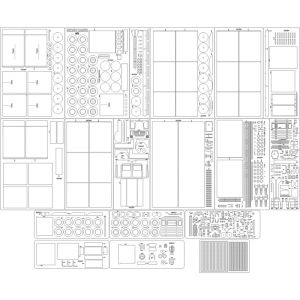 Lasercutsatz Spanten und Details für Renault Magnum