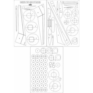 Lasercutsatz Spanten für 737-800 