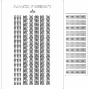 Lasercutsatz Ketten für Flakpanzer IV