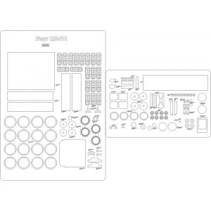 Lasercutsatz Spanten für Steyr RSO/01