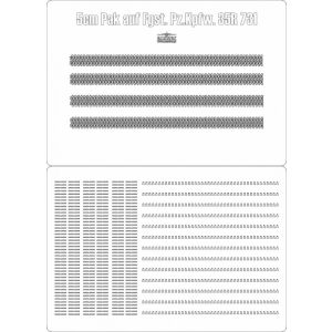 Lasercutsatz Ketten für 5cm PAK auf Fgst. Pz.Kpfw. 35R 731